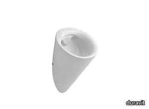 STARCK 1 - Suspended ceramic urinal _ Duravit