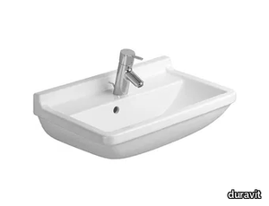 STARCK 3 - Ceramic washbasin with overflow _ Duravit