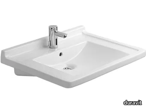 STARCK 3 - Ceramic washbasin for disabled _ Duravit