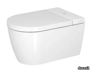 SENSOWASH® STARCK F LITE - Wall-hung ceramic toilet with electronic seat _ Duravit