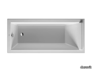 STARCK - Rectangular acrylic bathtub _ Duravit