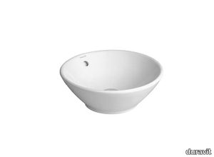 BACINO - Countertop round washbasin with overflow _ Duravit