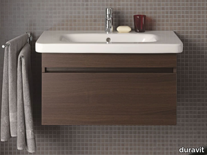 DURASTYLE - Wall-mounted wooden vanity unit _ Duravit