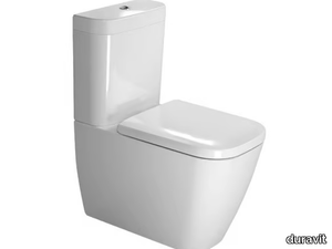 HAPPY D.2 - Close coupled ceramic toilet _ Duravit