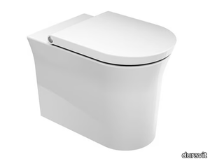 WHITE TULIP - Close coupled Floor mounted ceramic toilet _ Duravit