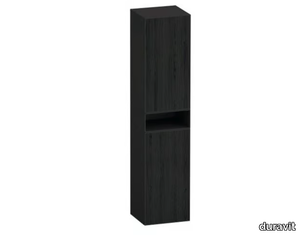 ZENCHA - Wooden bathroom column with doors _ Duravit