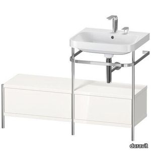 Happy D.2 Plus c-shaped Set with metal console and drawer