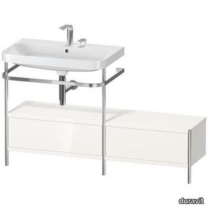 Happy D.2 Plus c-shaped Set with metal console and drawer