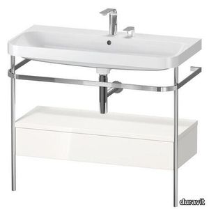 Happy D.2 Plus c-shaped Set with metal console and drawer