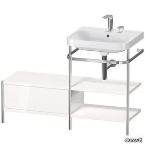 Happy D.2 Plus c-shaped Set with metal console and drawer