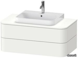 Happy D.2 Plus Console vanity unit wall-mounted