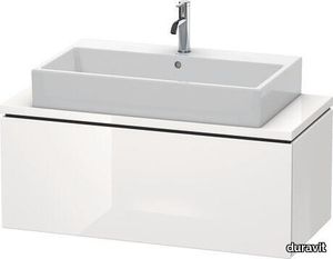 L-Cube Console vanity unit wall-mounted