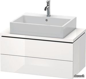 L-Cube Console vanity unit wall-mounted