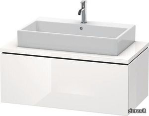 L-Cube Console vanity unit wall-mounted