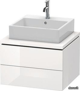 L-Cube Console vanity unit wall-mounted