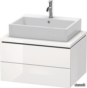 L-Cube Console vanity unit wall-mounted