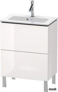 L-Cube Vanity unit floorstanding