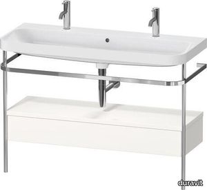 Happy D.2 Plus c-shaped Set with metal console and drawer