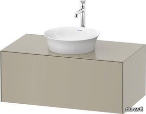 White Tulip Console vanity unit wall-mounted