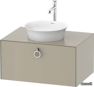 White Tulip Console vanity unit wall-mounted