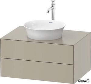 White Tulip Console vanity unit wall-mounted