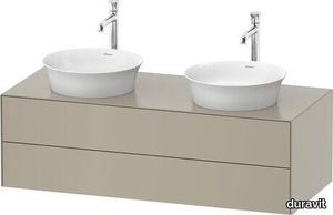 White Tulip Console vanity unit wall-mounted