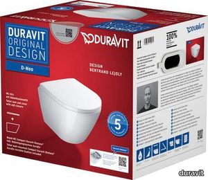 D-Neo Toilet set wall-mounted Compact