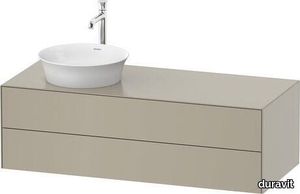 White Tulip Console vanity unit wall-mounted