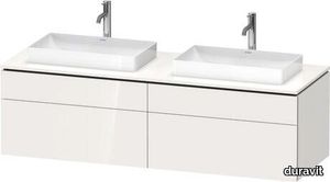 L-Cube Console vanity unit wall-mounted