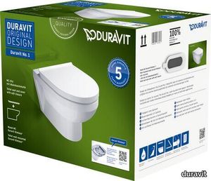 Duravit No.1 Toilet set wall-mounted Compact