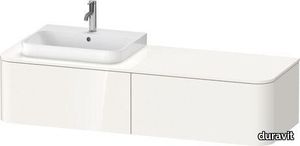 Happy D.2 Plus Console vanity unit wall-mounted