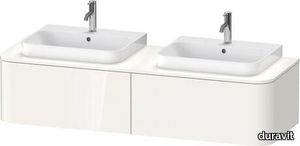 Happy D.2 Plus Console vanity unit wall-mounted