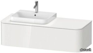 Happy D.2 Plus Console vanity unit wall-mounted