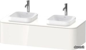 Happy D.2 Plus Console vanity unit wall-mounted