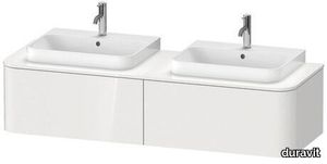 Happy D.2 Plus Console vanity unit wall-mounted