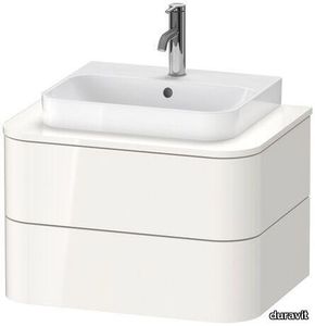 Happy D.2 Plus Console vanity unit wall-mounted