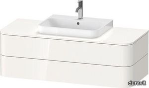 Happy D.2 Plus Console vanity unit wall-mounted