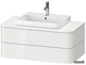 Happy D.2 Plus Console vanity unit wall-mounted