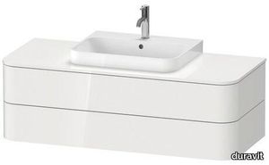 Happy D.2 Plus Console vanity unit wall-mounted