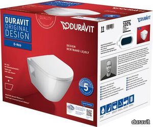 D-Neo Toilet set wall-mounted