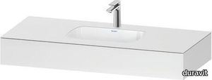 Qatego Built-in basin with console