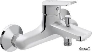 Duravit No.1 Single lever bathtub mixer for exposed installation