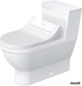 Starck 3 One piece toilet for shower toilet seat