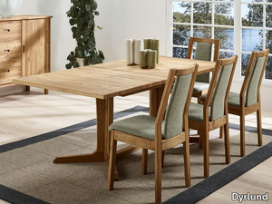 4224C - Extending rectangular wooden dining table _ Dyrlund