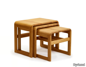 8314 - Stackable wooden coffee table _ Dyrlund