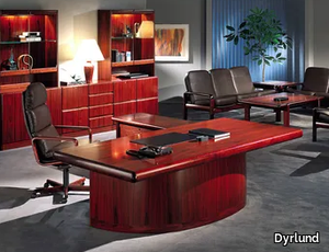 SUPER SKYLINE - Rosewood executive desk _ Dyrlund