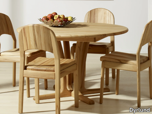 9275G - Wooden table _ Dyrlund