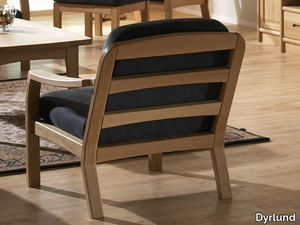 1260K - Upholstered easy chair with armrests _ Dyrlund
