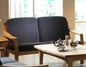 1260K - 2 seater wooden sofa _ Dyrlund