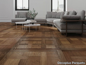 DALLES CHANTILLY FUME HUILE - Solid wood parquet _ Décoplus Parquets